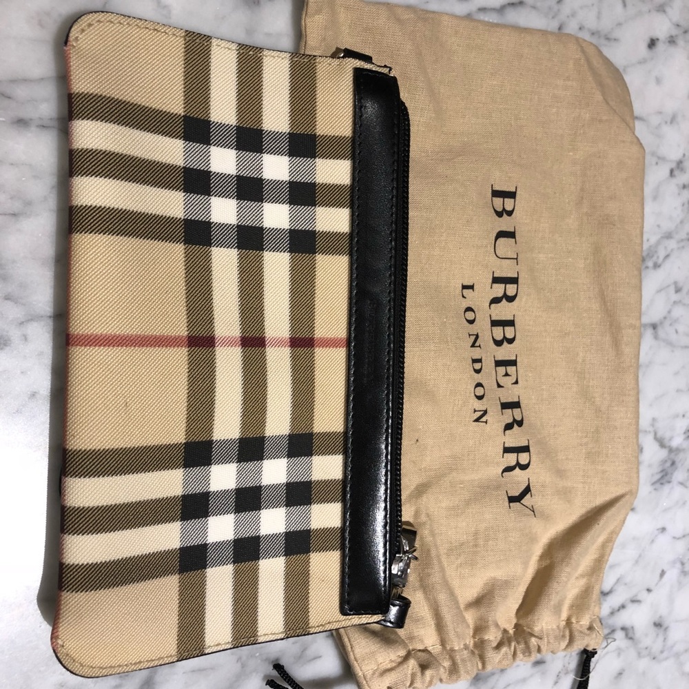 Burberry wristlet